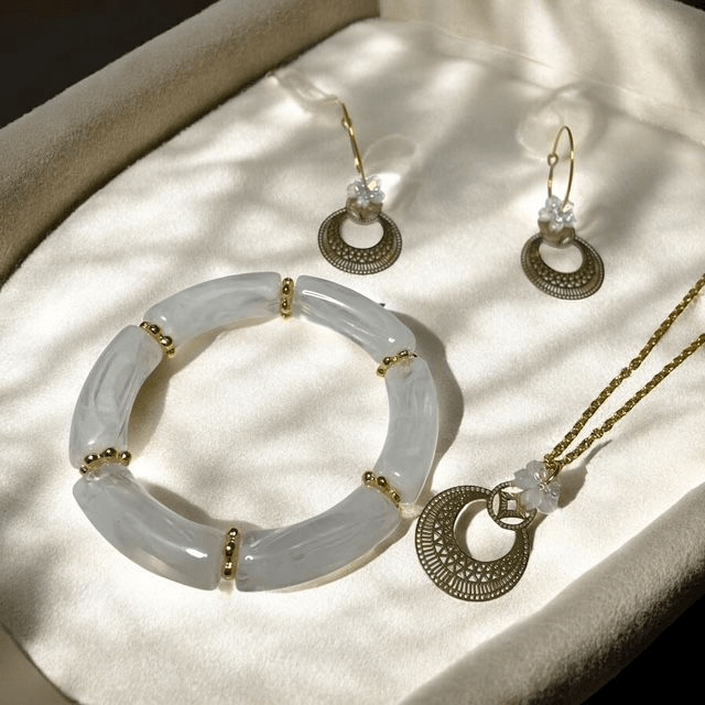 Collier Lueur Dorée