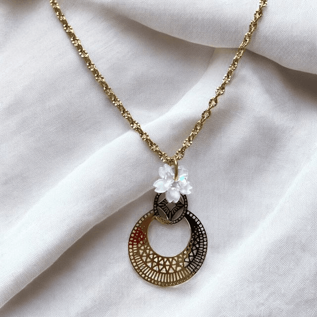 Collier Lueur Dorée
