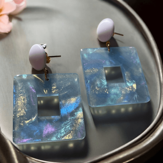 Boucles d&#039;oreilles Lila